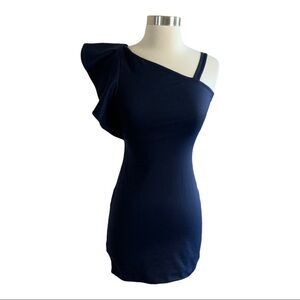 Revolve Susana Monaco One Sleeve Dress Sz Medium